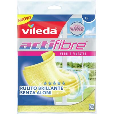 Vileda Mikrokuituliina - Lasille - Keltainen - 1 kpl Vileda Mikrokuituliina - Lasille - Keltainen - 1 kpl