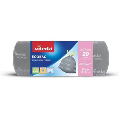 Vileda Trash Bags Super+ 20L - Trash Bags Vileda Trash Bags Super+ 20L - Trash Bags