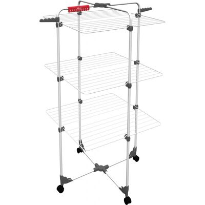 Vileda Mixer 3 Tower - Foldable, Steel, White Clothes Dryer Vileda Mixer 3 Tower - Foldable, Steel, White Clothes Dryer