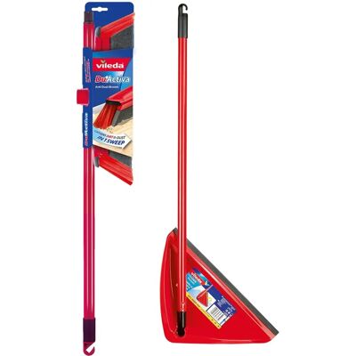 Vileda DuActiva Ergonomic Broom and Dustpan - Indoor Hard Floors Vileda DuActiva Ergonomic Broom and Dustpan - Indoor Hard Floors