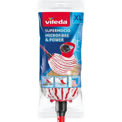 Vileda SuperMocio Mikrofasern & Power Wischsystem - Wischmopp Vileda SuperMocio Mikrofasern & Power Wischsystem - Wischmopp