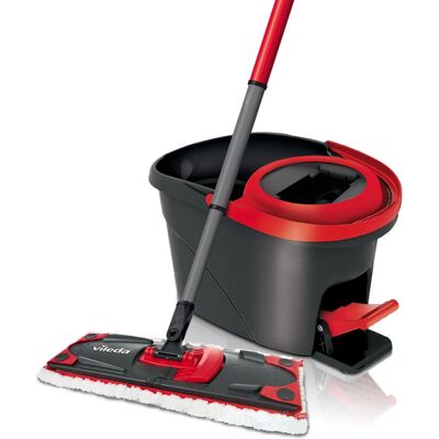 Vileda 140827 Mop din microfibră cu găleată - Sistem de curățare Vileda 140827 Mop din microfibră cu găleată - Sistem de curățare
