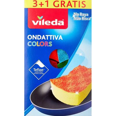 Écouvillon multi-usage Vileda - Polyuréthane - Multicolore Écouvillon multi-usage Vileda - Polyuréthane - Multicolore