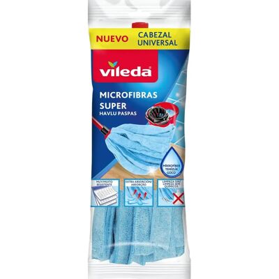 Balai microfibre Vileda Bleu - Nettoyage Sols Balai microfibre Vileda Bleu - Nettoyage Sols