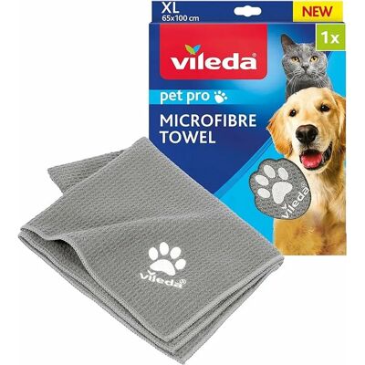 Vileda Pet Pro Mikrofiber Hundetæppe - Hundetæppe til kæledyr Vileda Pet Pro Mikrofiber Hundetæppe - Hundetæppe til kæledyr