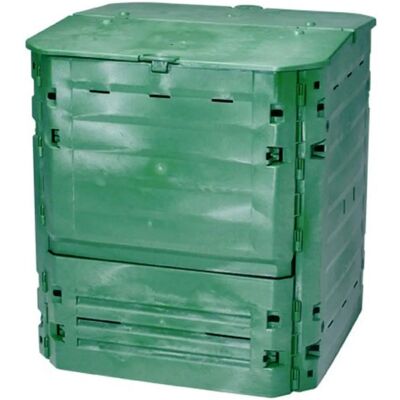 Garantia Thermo King Komposter 400L - Grün, Einfacher Aufbau, Schnell Garantia Thermo King Komposter 400L - Grün, Einfacher Aufbau, Schnell
