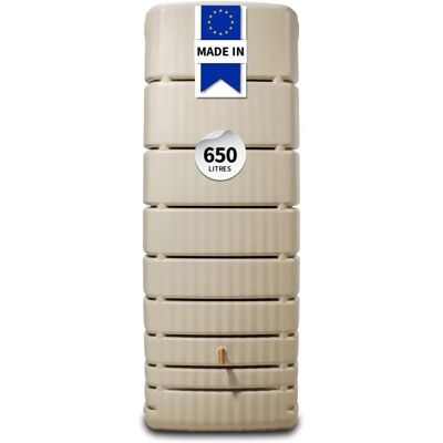 Garantia 650L Beiger Slim Regentonne - Regentonne Garantia 650L Beiger Slim Regentonne - Regentonne