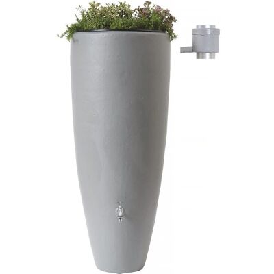 Réservoir de pluie Garantia 300L - Double fonction, Décoration jardin - Publicité Réservoir de pluie Garantia 300L - Double fonction, Décoration jardin - Publicité