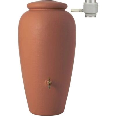 Réservoir d'eau de pluie Garantia - 500L - Résistant aux chocs - Avec robinet en laiton - Publicité Réservoir d'eau de pluie Garantia - 500L - Résistant aux chocs - Avec robinet en laiton - Publicité