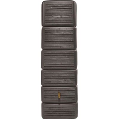 Garantia Slim Wood Decor Dark 300 Liter Rainwater Tank - Water Storage Garantia Slim Wood Decor Dark 300 Liter Rainwater Tank - Water Storage