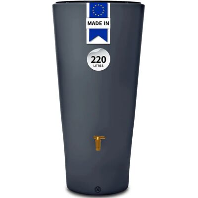 Garantia 220L 2-in-1 Regenwater Collector - Tuindecoratie Garantia 220L 2-in-1 Regenwater Collector - Tuindecoratie