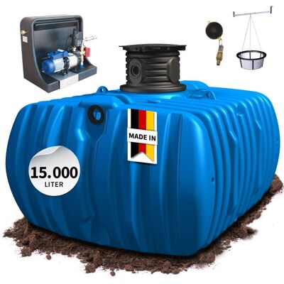 4rain - FLAT L - 15000 L - Begehbar - Tank-System 4rain - FLAT L - 15000 L - Begehbar - Tank-System