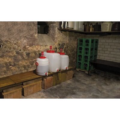 GRAF 10L Contêiner Branco - Resistente a Impactos Seguro Alimentar GRAF 10L Contêiner Branco - Resistente a Impactos Seguro Alimentar