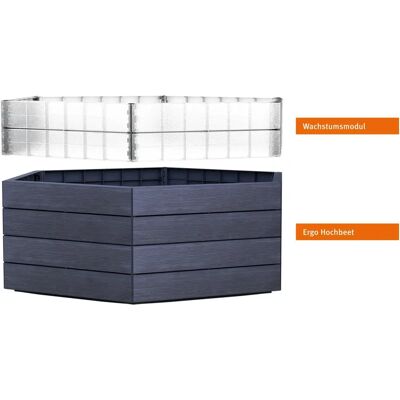Garantia Hochbeet Ergo Turbo XL - Gartenbeet Garantia Hochbeet Ergo Turbo XL - Gartenbeet