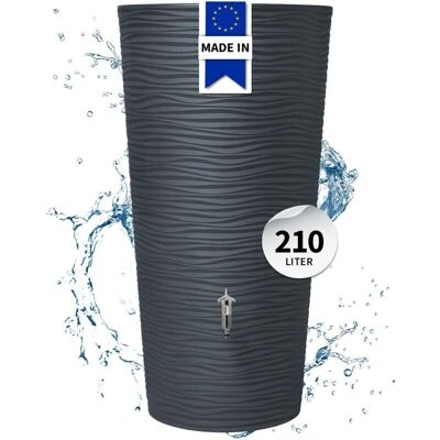 Garantia Natura 2en1 - 210L Toma de agua de lluvia - Antracita Garantia Natura 2en1 - 210L Toma de agua de lluvia - Antracita