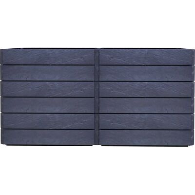 Garantia Huerto Elevado Ergo Quadro 2L Piedra - Cama de jardín elevada Garantia Huerto Elevado Ergo Quadro 2L Piedra - Cama de jardín elevada
