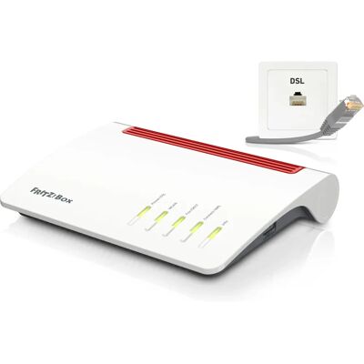 Routeur sans fil Fritz!Box 7590 Dual-band Wi-Fi 5 Ethernet Gigabit Blanc - Routeur - Publicité Routeur sans fil Fritz!Box 7590 Dual-band Wi-Fi 5 Ethernet Gigabit Blanc - Routeur - Publicité
