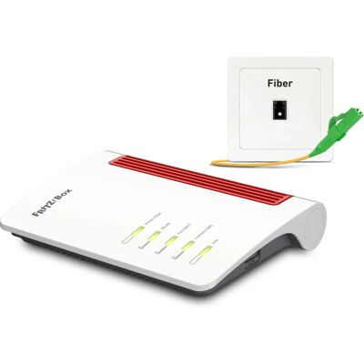Fritz!Box 5530 XGSPON Wi-Fi 6 Doppeltand - Gigabit Ethernet - Weiß Fritz!Box 5530 XGSPON Wi-Fi 6 Doppeltand - Gigabit Ethernet - Weiß