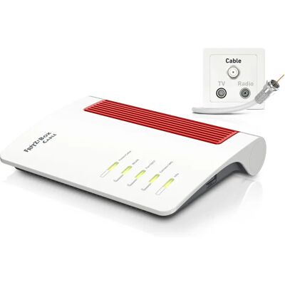 AVM FRITZ!Box 6660 Cable - Draadloze Router - Meerdere Kleuren - Wi-Fi 6 AVM FRITZ!Box 6660 Cable - Draadloze Router - Meerdere Kleuren - Wi-Fi 6