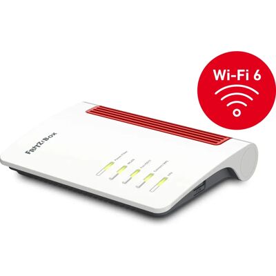 Fritz!Box 5530 Fibre Wi-Fi 6 Dual-band - Routeur Sans Fil - Publicité Fritz!Box 5530 Fibre Wi-Fi 6 Dual-band - Routeur Sans Fil - Publicité