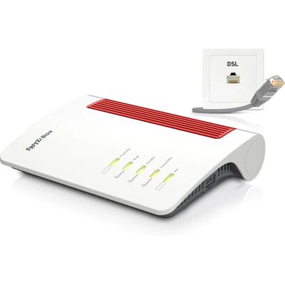 Router inalámbrico FRITZ!Box 7690 - Wi-Fi 7 2.5Gbps Doble banda Router inalámbrico FRITZ!Box 7690 - Wi-Fi 7 2.5Gbps Doble banda