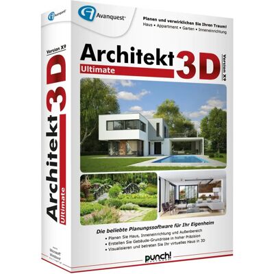 Avanquest Architect 3D X9 Ultimate - Professional Architecture Software Avanquest Architect 3D X9 Ultimate - Professional Architecture Software