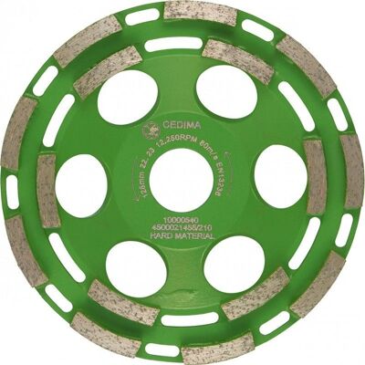 Cedima EC 73 Diamant-Schleifteller - 125mm, hohe Standzeit, für Beton Cedima EC 73 Diamant-Schleifteller - 125mm, hohe Standzeit, für Beton