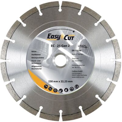 Cedima EC-21.2 Diamant-Trennscheibe - 230mm Cedima EC-21.2 Diamant-Trennscheibe - 230mm
