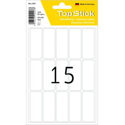 HERMA - 2207 - 2 x 5 cm - 225 címke - Címkék HERMA - 2207 - 2 x 5 cm - 225 címke - Címkék