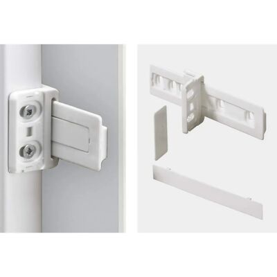 Charnière de réfrigérateur Hettich - Blanc - pour meubles - Publicité Charnière de réfrigérateur Hettich - Blanc - pour meubles - Publicité