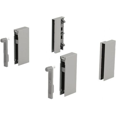 Hettich 9122973 Deslizante de Cajón - ArciTech, Plata, Altura 92mm Hettich 9122973 Deslizante de Cajón - ArciTech, Plata, Altura 92mm