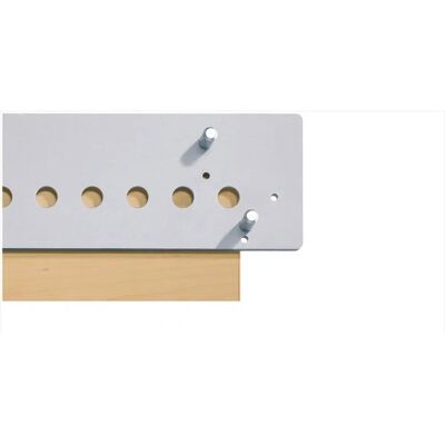 Hettich - Gabarra de perforación - Sistema 32, Aluminio, 10573 - Tipo Hettich - Gabarra de perforación - Sistema 32, Aluminio, 10573 - Tipo