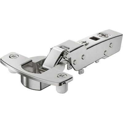Cerniera porta nickel Hettich - Modello Sensys 8631i - Angolo apertura 95° - Per porte 15-32mm Cerniera porta nickel Hettich - Modello Sensys 8631i - Angolo apertura 95° - Per porte 15-32mm