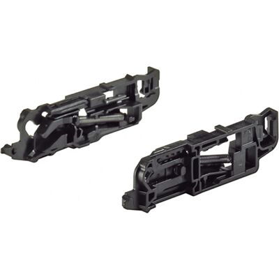Hettich 9078709 Schubladenauszug - Selbstschließend, Schwarz Hettich 9078709 Schubladenauszug - Selbstschließend, Schwarz