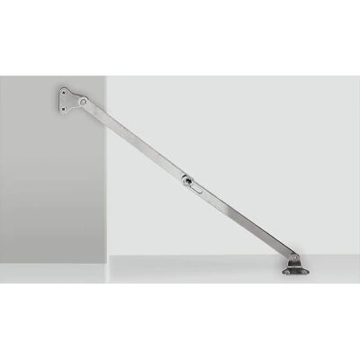 Bisagra de soporte Hettich - 200mm Níquel - Para marcos de madera Bisagra de soporte Hettich - 200mm Níquel - Para marcos de madera