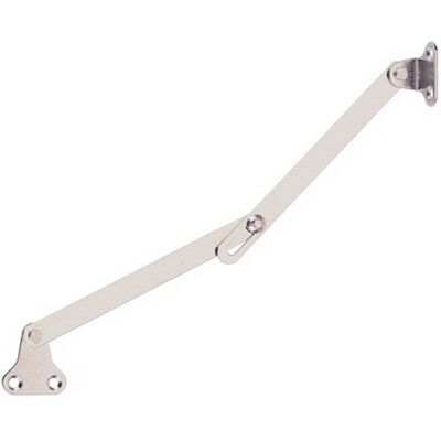 Soporte de solapa Hettich - 250mm Superficie en níquel para frentes de madera Soporte de solapa Hettich - 250mm Superficie en níquel para frentes de madera