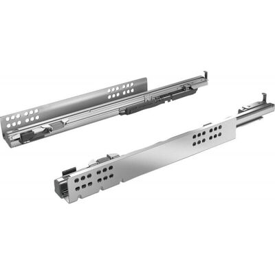 Deslizantes de Extracción Completa Hettich - Silencioso 450mm Acero Deslizantes de Extracción Completa Hettich - Silencioso 450mm Acero