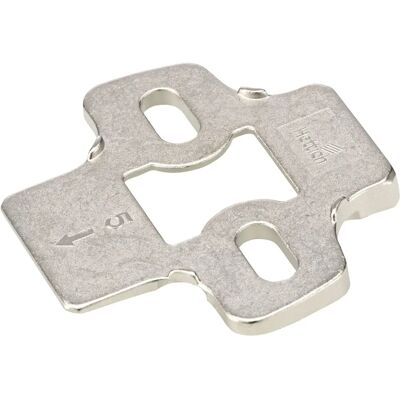 HETTICH Winkeladapter 9072534 - Kreuzmontageplatte - Grau Kunststoff HETTICH Winkeladapter 9072534 - Kreuzmontageplatte - Grau Kunststoff