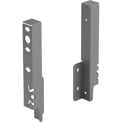 Hettich 9150503 Glissière de tiroir - ArciTech - 186mm - Anthracite Hettich 9150503 Glissière de tiroir - ArciTech - 186mm - Anthracite