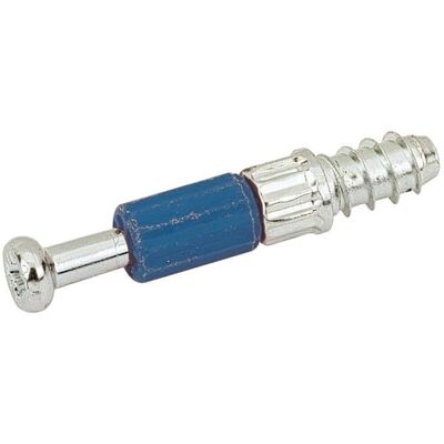 Hettich - Clavija atornillada DU 262 T - Azul - Taco Hettich - Clavija atornillada DU 262 T - Azul - Taco