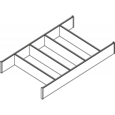Hettich 630 Schubladen-Organizer - 270mm, Anthrazit Hettich 630 Schubladen-Organizer - 270mm, Anthrazit