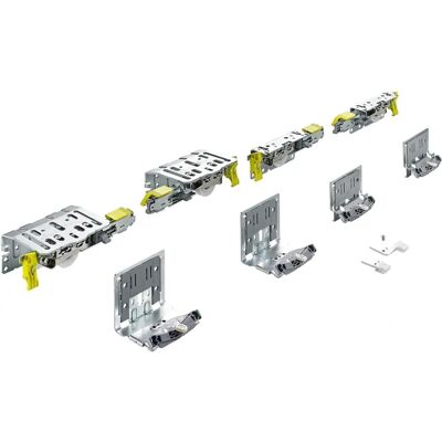 Hettich TopLine XL Sistema de puertas correderas - 2 puertas, 60 kg Hettich TopLine XL Sistema de puertas correderas - 2 puertas, 60 kg
