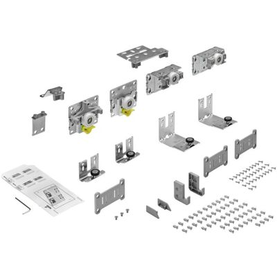Sistema de puertas correderas Hettich TopLine L - 2 puertas 18-30mm Max 50kg Sistema de puertas correderas Hettich TopLine L - 2 puertas 18-30mm Max 50kg