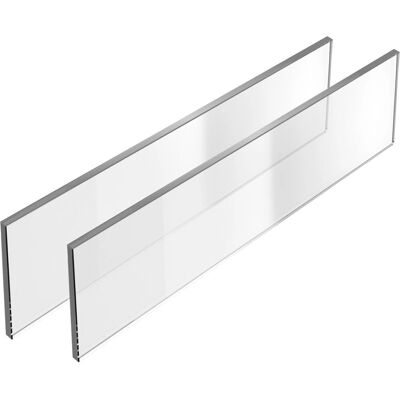 Hettich 9283181 Schublenführung - Glaseinsatz für Inlay - 500 mm Hettich 9283181 Schublenführung - Glaseinsatz für Inlay - 500 mm