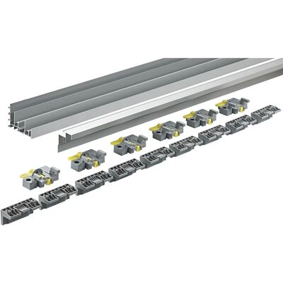 Hettich 9278672 Aluminium Schubladenschiene - TopLine XL - 2300mm Hettich 9278672 Aluminium Schubladenschiene - TopLine XL - 2300mm