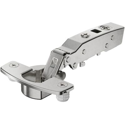 Charnière en inox Hettich - Amortissement automatique - Ouverture 105° - 1 unité Charnière en inox Hettich - Amortissement automatique - Ouverture 105° - 1 unité