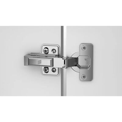 Hettich Veosys Charnière en inox - 105° - 16mm Coudure Hettich Veosys Charnière en inox - 105° - 16mm Coudure