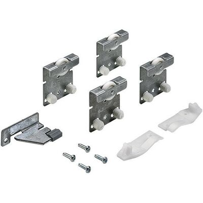 Juego de herrajes para puertas correderas TopLine 27 - 3 puertas, 25kg Juego de herrajes para puertas correderas TopLine 27 - 3 puertas, 25kg