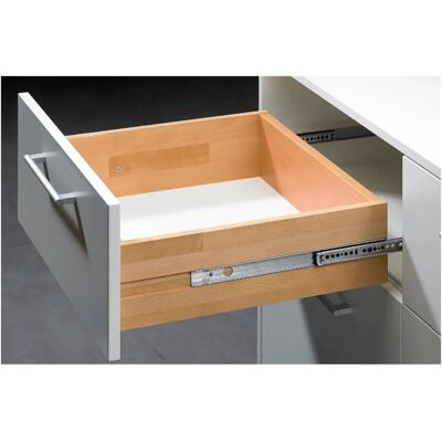 Hettich Schubladenauszug KA 290/2, 27mm Nut, Stahl, Silent System Hettich Schubladenauszug KA 290/2, 27mm Nut, Stahl, Silent System