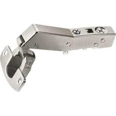 Hettich Sensys Winkelscharnier W45 Nickel - Dämpfung - 95° Öffnungswinkel - Einfache Montage Hettich Sensys Winkelscharnier W45 Nickel - Dämpfung - 95° Öffnungswinkel - Einfache Montage